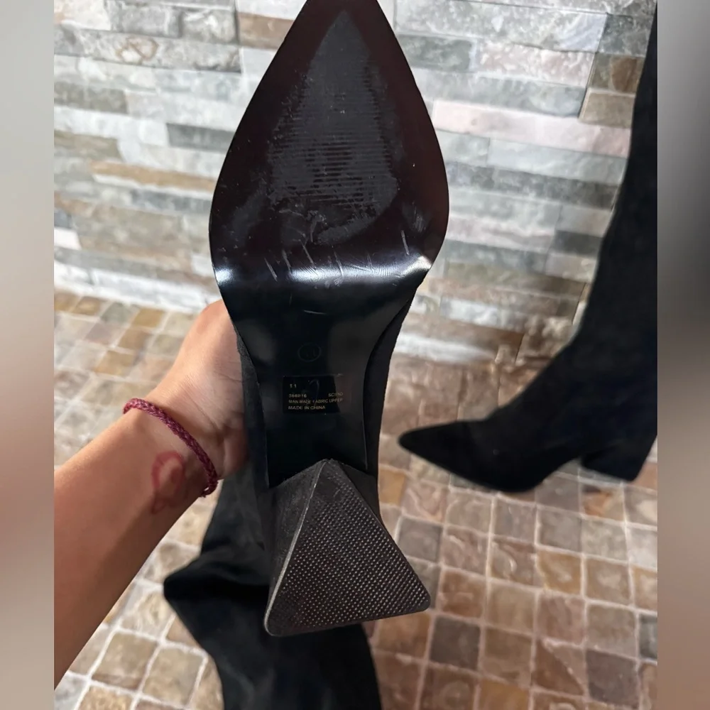Fashion nova thigh high boots